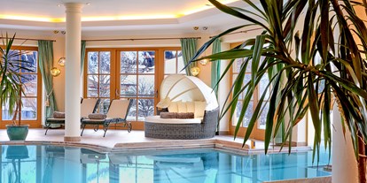 Wellnessurlaub - Pools: Innenpool - Garmisch-Partenkirchen - Relais & Chateaux Hotel Singer