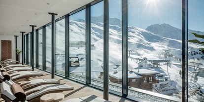 Wellnessurlaub - Preisniveau: exklusiv - Lana (Trentino-Südtirol) - Aussicht Riml Hochgurgl  - SKI | GOLF | WELLNESS Hotel Riml****S