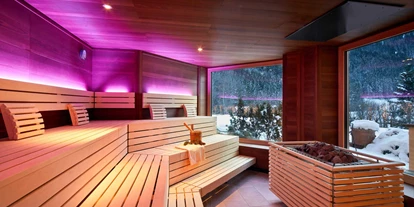 Wellnessurlaub - Bettgrößen: King Size Bett - Mühlen in Taufers - Panorama Event Sauna Outdoor - Adler Inn - ADLER INN Tyrol Mountain Resort