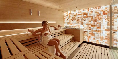 Wellnessurlaub - Aromamassage - Schweiz - Hotel Eden Spiez Salzstein-Sauna Eden Spa - Hotel Eden Spiez