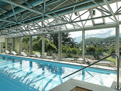 Wellnessurlaub - Pools: Innenpool - Interlaken Spiez - Hotel Eden Spiez Hallenbad Eden Spa - Hotel Eden Spiez