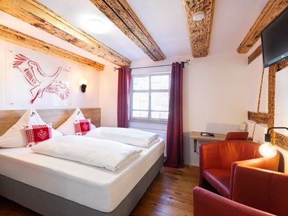 Wellnessurlaub - Bettgrößen: Doppelbett - Lipperswil - Bio Zimmer Fachwerkhaus - Bodensee Hotel Storchen Spa & Wellness 