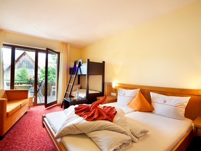 Wellnessurlaub - Wirbelsäulenmassage - Region Bodensee - Familienzimmer im Gästehaus - Bodensee Hotel Storchen Spa & Wellness 