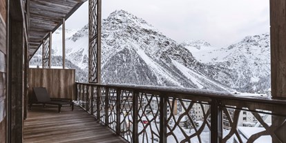 Wellnessurlaub - Fußreflexzonenmassage - Schweiz - Aussicht - Valsana Hotel Arosa