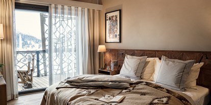 Wellnessurlaub - Bettgrößen: Doppelbett - Engadin - Zimmer & Suiten - Valsana Hotel Arosa