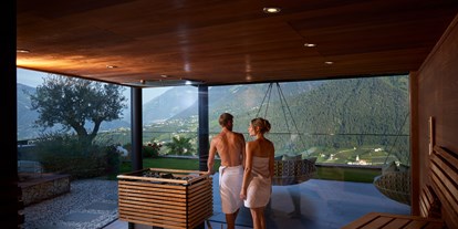 Wellnessurlaub - Bettgrößen: Doppelbett - Naturns bei Meran - Sauna - Hotel Das Sonnenparadies