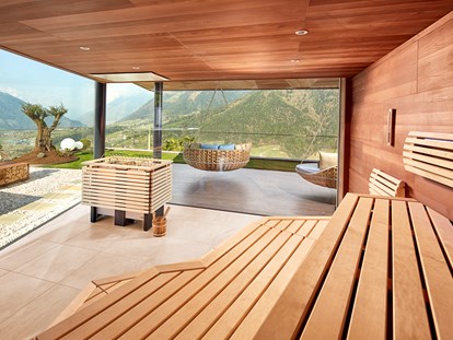 Wellnessurlaub - Preisniveau: gehoben - Lana (Trentino-Südtirol) - Finnische Sauna - Hotel Das Sonnenparadies