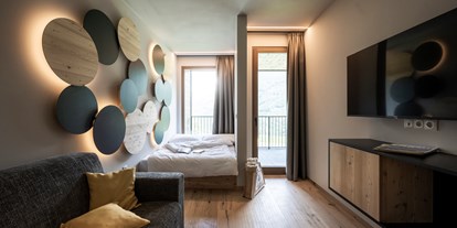 Wellnessurlaub - Bettgrößen: Doppelbett - La Villa in Badia - Das Mühlwald Quality Time Family resort 