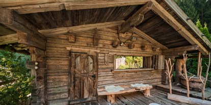 Wellnessurlaub - Finnische Sauna - Eisacktal - Waldsauna  - Naturhotel Rainer