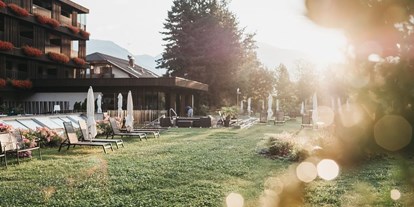 Wellnessurlaub - zustellbare Kinderbetten - Trentino-Südtirol - Garten - Hotel Rudolf
