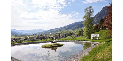 Wellnessurlaub - Kräuterbad - Sonthofen - Unser Naturteich - Hotel Prinz-Luitpold-Bad