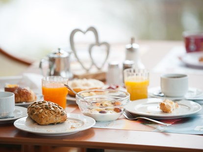 Wellnessurlaub - Thüngen - Frühstück vom Buffet - Hotel Sonnenhügel Familotel Rhön