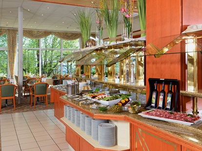 Wellnessurlaub - Umgebungsschwerpunkt: Therme - Rhön - Restaurant Frankenland - Hotel Sonnenhügel Familotel Rhön