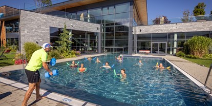 Wellnessurlaub - Pools: Innenpool - PLZ 5441 (Österreich) - Aquafitness - Hotel Sportcamp Woferlgut