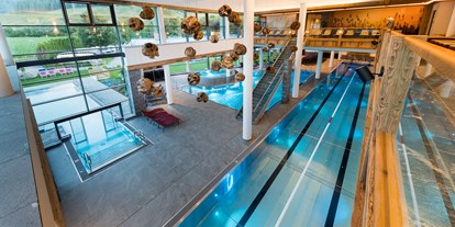 Wellnessurlaub - Pools: Sportbecken - Österreich - Hallenbad - Hotel Sportcamp Woferlgut
