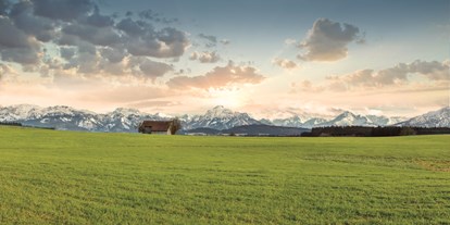 Wellnessurlaub - Verpflegung: Halbpension - Grän - Weitblick auf die Allgäuer Berglandschaft - Hotel Das Weitblick Allgäu