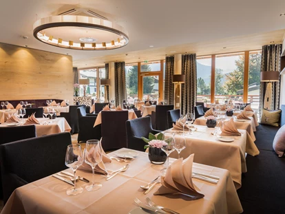 Wellnessurlaub - Entgiftungsmassage - Maierhöfen (Landkreis Lindau) - Restaurant mit Panoramablick - Hotel Exquisit