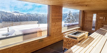 Wellnessurlaub - Finnische Sauna - Panoramasauna - Wellness & Naturresort Reischlhof****S