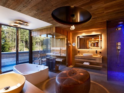 Wellnessurlaub - Finnische Sauna - Sky Suite mit privat Sauna - Wellness & Naturresort Reischlhof****S