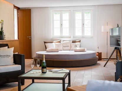 Wellnessurlaub - Bettgrößen: Twin Bett - Wartmannsroth - SPA Suite - Neumühle Resort & Spa