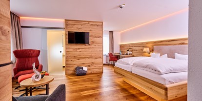 Wellnessurlaub - Hotel-Schwerpunkt: Wellness & Familie - Höttingen - Zimmer/ Birnhof Juniorsuite - Landhotel Geyer