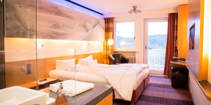Wellnessurlaub - Bettgrößen: Doppelbett - Arnschwang - Feel Free Doppelzimmer - Hotel Wutzschleife