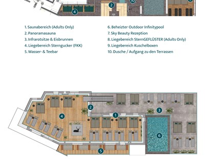 Wellnessurlaub - Bettgrößen: Doppelbett - Illschwang - SKY SPA - Wellnesshotel Sternwirt "Das Wellnesshotel zwischen Nürnberg und Amberg"