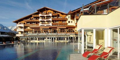 Wellnessurlaub - Pools: Außenpool beheizt - Zams - Pool - Alpenpark Resort