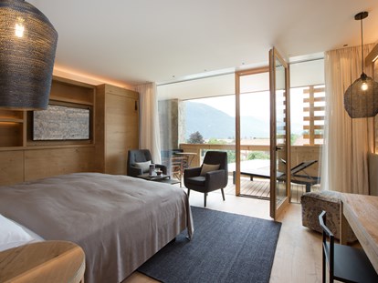 Wellnessurlaub - Rücken-Nacken-Massage - Kühtai - Doppelzimmer Deluxe Panorama - Alpenresort Schwarz