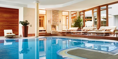 Wellnessurlaub - Pools: Infinity Pool - Kühtai - Hallenbad - Alpine Hotel Resort Goies