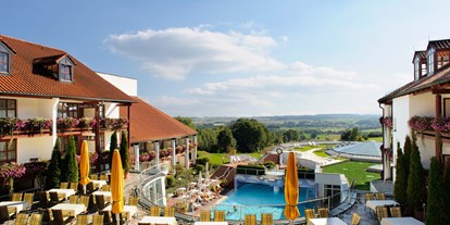 Wellnessurlaub - Hotel-Schwerpunkt: Wellness & Gesundheit - Bäderdreieck - Panoramaterrasse - Fürstenhof ****s Quellness- und Golfhotel