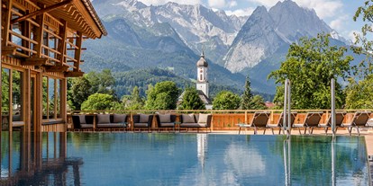 Wellnessurlaub - Pools: Außenpool beheizt - Garmisch-Partenkirchen - WERDENFELSEREI