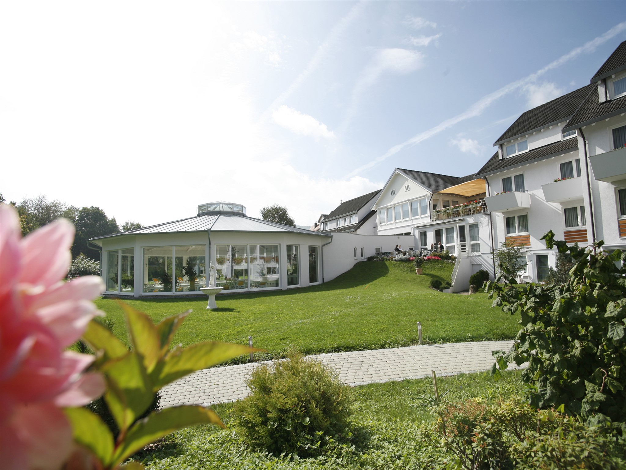 Wellnessurlaub: Garten - Hotel Traube Revital