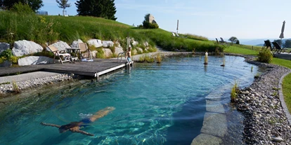 Wellnessurlaub - Pools: Schwimmteich - Mühlenbach - Hotel Die Halde