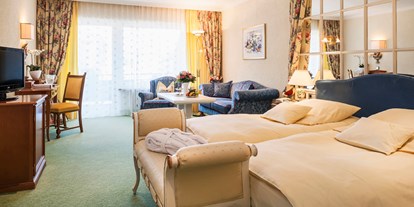 Wellnessurlaub - Hotel-Schwerpunkt: Wellness & Golf - Luxus-Doppelzimmer - Relais & Châteaux Hotel Schwarzmatt
