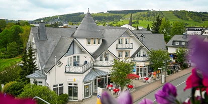 Wellnessurlaub - Parkplatz: gebührenpflichtig beim Hotel - Breidenbach - Aussicht - Göbel´s Landhotel