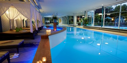 Wellnessurlaub - Bettgrößen: Doppelbett - Hessen Nord - Innenpool - Göbel's Hotel AquaVita