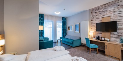 Wellnessurlaub - Preisniveau: moderat - Fritzlar - Zimmerbeispiel Deluxe-Doppelzimmer - Romantik Hotel Stryckhaus