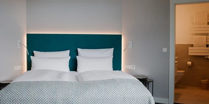 Wellnessurlaub - Bettgrößen: Doppelbett - Glewitz - Zimmer im Strandhotel Fischland - Strandhotel Fischland 