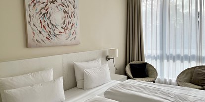 Wellnessurlaub - Bettgrößen: Doppelbett - Ostseeküste - Zimmer im Strandhotel Fischland - Strandhotel Fischland 