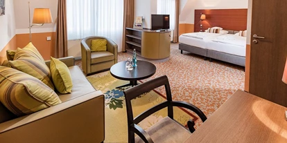 Wellnessurlaub - Hotel-Schwerpunkt: Wellness & Romantik - Goslar - Zimmerbeispiel Komfort-Plus-Zimmer - Göbel's Vital Hotel