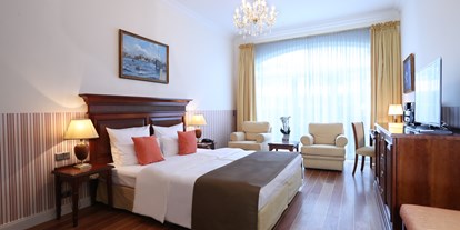 Wellnessurlaub - Bettgrößen: Doppelbett - Stocksee - Komfort - Doppelzimmer - ATLANTIC Grand Hotel Travemünde