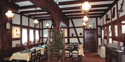 Wellnessurlaub - Kräuterbad - Thüringen - Restaurant "Scheune" - Hotel Hammermühle