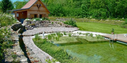 Wellnessurlaub - Pools: Innenpool - Thüringen - Bioteich und Hexensauna - Hotel Hammermühle