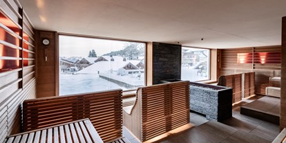 Wellnessurlaub - Maniküre/Pediküre - Mellau - Panoramasauna ca. 80°C

Lassen Sie in dieser finnischen Sauna Ihren Blick über die Bergkulisse unseres wunderschönen Allgäus schweifen. - Panoramahotel Oberjoch