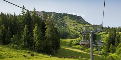 Wellnessurlaub - Pools: Außenpool beheizt - Mellau - Iseler Bergbahn direkt am Panoramahotel Oberjoch  - Panoramahotel Oberjoch