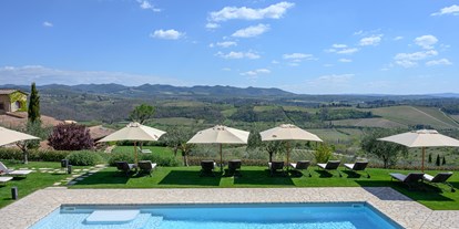 Wellnessurlaub - Pools: Außenpool nicht beheizt - Chianti - Siena - Hotel Le Fontanelle
