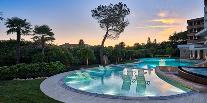 Wellnessurlaub - Pools: Außenpool beheizt - Montegrotto Terme - White Pool - Esplanade Tergesteo - Luxury Retreat