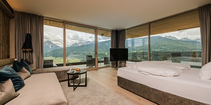 Wellnessurlaub - Außensauna - La Villa in Badia - Hotel Alpen Tesitin