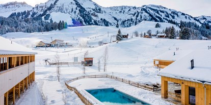 Wellnessurlaub - Pools: Außenpool beheizt - Schruns - Fuchsegg Eco Lodge